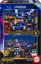 Puzzle Batwheels 2x48 dílků od Educa