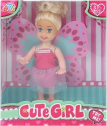 Panenka s odnímatelnými křídly 12 cm