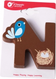 Dřevěné Písmeno N Classic World