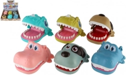 Zábavná hra s kousáním prstů zvířátko 12x16cm