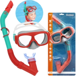 Bestway Hydro Swim dětský set na šnorchlování 7+ – Červená