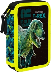 Dvoupatrový školní penál Premium Dinosaurus