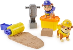 Psi Patrol Rubble & Crew stavební sada Rubble a Mix s Kinetic Sand a doplňky