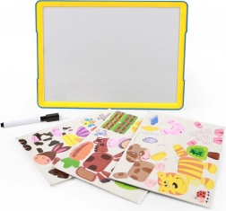 Dětská magnetická kreslící tabule se zvířátky
