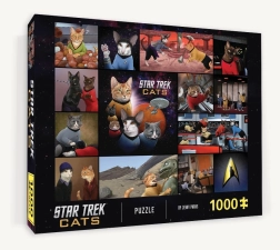 Puzzle Star Trek kočky 1000 dílků