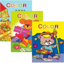 Omalovánky pro nejmenší A4, mix motivů