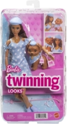 Barbie Twinning Looks panenka a pejsek s doplňky