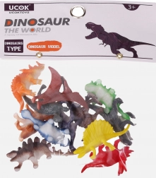 Figurky zvířata dinosauři set 12 ks 5 cm