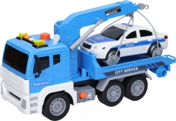 Tahač s autem a efekty