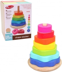 Dřevěná naučná věž pro děti