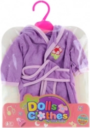 Oblečení – župánek pro panenku 36–46 cm