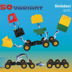 Combi Car 3 skládací autíčko pro děti