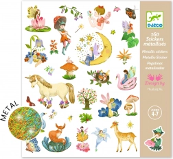 Samolepky Djeco - Víly a jednorožci