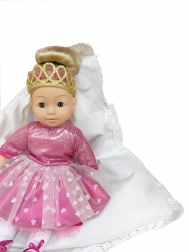 Panenka Bambolina Molly princezna se 3 písničkami