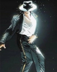 Diamantové malování michael jackson na koncertě 30 × 40 cm