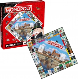 Puzzle MONOPOLY Toruň – 1000 dílků