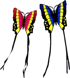 SPORTO létající drak motýl 88 × 78 cm