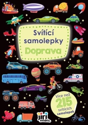 Svítící samolepky doprava (200 ks)