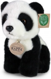 Plyšová panda sedící 18 cm eco friendly