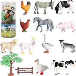 woopie sada figurek farma pro děti, 17 dílů