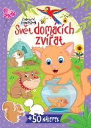 Svět domácích zvířat: Aktivity s nálepkami