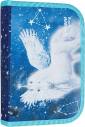 Školní penál Pegas s chlopněmi - plný