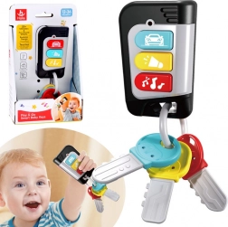 Interaktivní dětské autoklíče s dálkovým ovládáním se zvuky a melodiemi