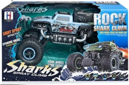 RC auto Rock Shark s mlhovým efektem – modré