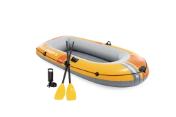 Nafukovací člun pro 2 osoby intex challenger 2 set s pumpou a pádly