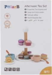 Dřevěný odpolední čajový set POLARB