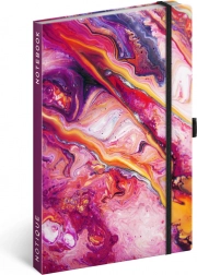 Notique linkovaný zápisník marble 13 × 21 cm
