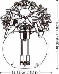 Sluban kytice slunečnic a kopretin ve váze