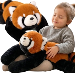 Woopie zátěžová plyšová panda červená 65 cm 2,5 kg