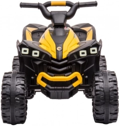 Dětská elektrická čtyřkolka STRONG žlutá