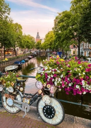 Ravensburger puzzle květiny z Amsterdamu 1000 dílků