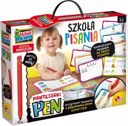 Vzdělávací sada Montessori Pen škola psaní s 18 tabulkami