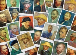 EUROGRAPHICS Puzzle Van Goghovy Autoportréty 1000 dílků