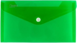 Psaníčko s drukem DL Opaline zelené