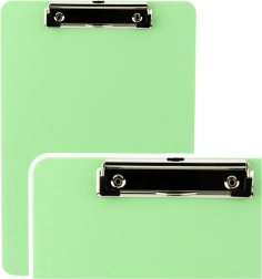 Zelená podložka s klipem A4
