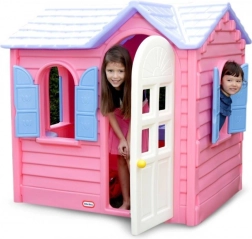 Dětský zahradní domeček little tikes country cottage růžový