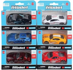 Závodní autíčko s volnými koly 7,5 cm