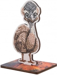 Diamantové malování Emu - Crystal Art