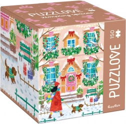 Puzzle Puzzlove CzuCzu zimní procházka 150 dílků