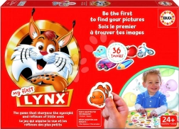 Educa My First Lynx – obrázková postřehová hra pro děti (36 karet)