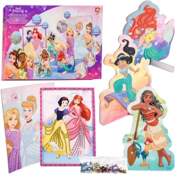 disney princess kreativní diamantová mozaika – princezny