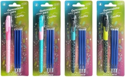 Gumovatelné pero Concorde CoolMix, modrá 0,7 mm + 3 náhradní náplně