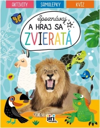 samolepky spoznávaj a hraj sa – zvířata