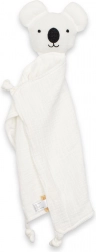 Mušelínový usínáček NEW BABY koala bílý