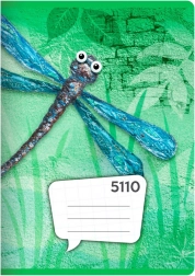 sešit a5, 10 listů – čtverečkovaný