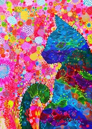 Puzzle Toulavá kočka 1500 dílků ENJOY